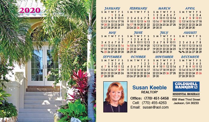 Real Estate Jumbo Postcard Calendars